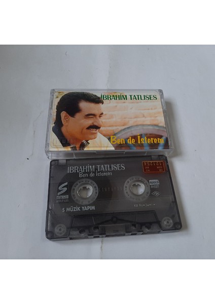 Ibrahim Tatlıses Ben De Isterem Cam Baskı Kaset