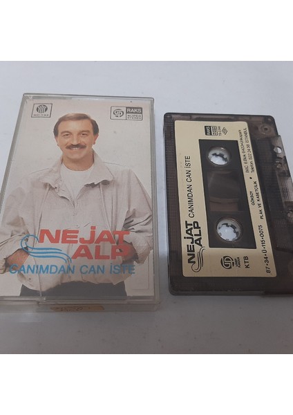 Nejat Alp Canımdan Can Iste Cam Baskı