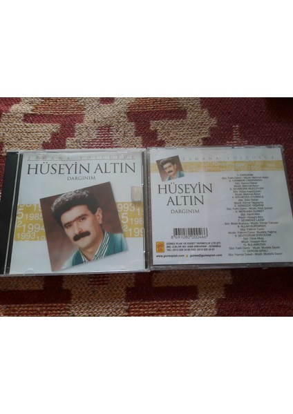 Hüseyin Altın Dargınım Jelatinli CD