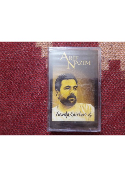 Arif Nazım Sevda Şiirleri 4 Cam Baskı Jelatinli