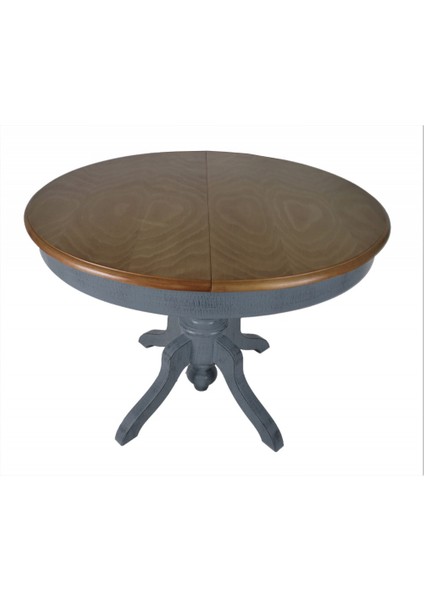 Antrasit Kaplan Ayak Masa Yuvarlak Yemek Masası modelleri