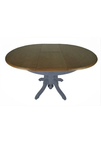 Antrasit Kaplan Ayak Masa Yuvarlak Yemek Masası fırsatları