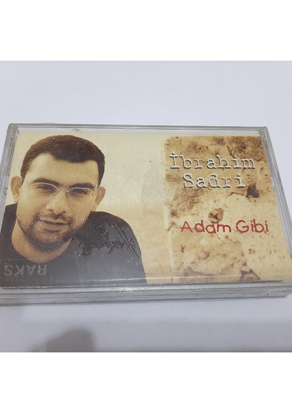 Ibrahim Sadri Adam Gibi Jelatinli Cam Baskı