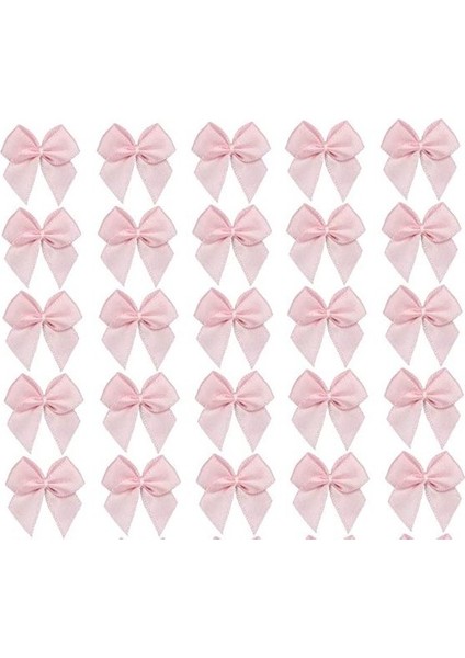 Pembe Mini Saten Hazır Fiyonk 80 Adet fiyatları