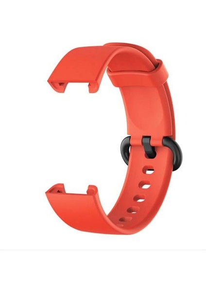 Mi Watch Lite Için Silikon Kordon Turuncu