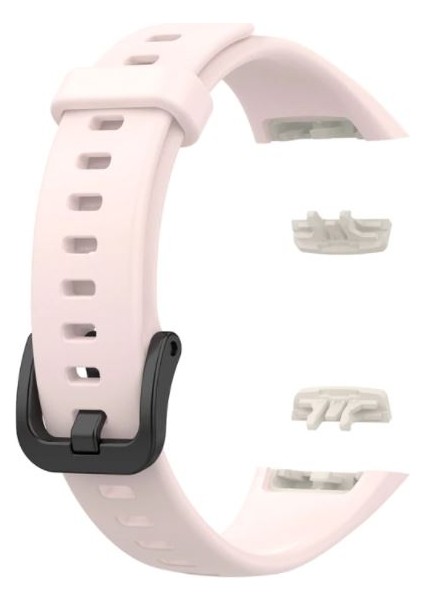 Honor Band 6 Için Silikon Kordon Açık Pembe