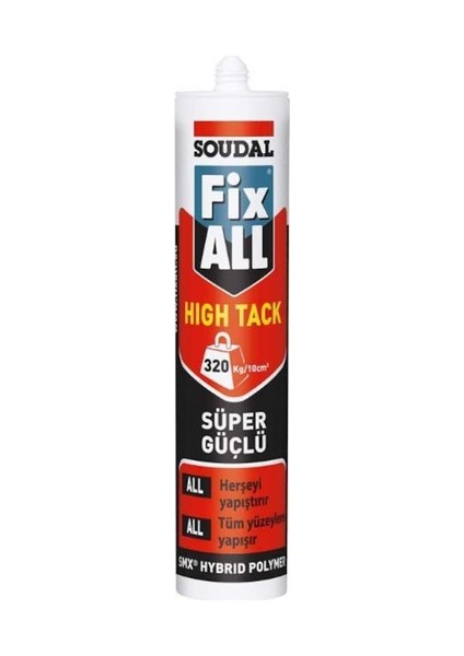 High Tack Güçlü,çok Yönlü YAPIŞTIRICI,290 Ml(Beyaz)