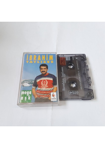 Ibrahim Tatlıses Mega Aşk Cam Baskı Kaset