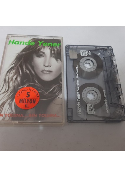 Hande Yener Sen Yoluna Ben Yoluma Cam Baskı