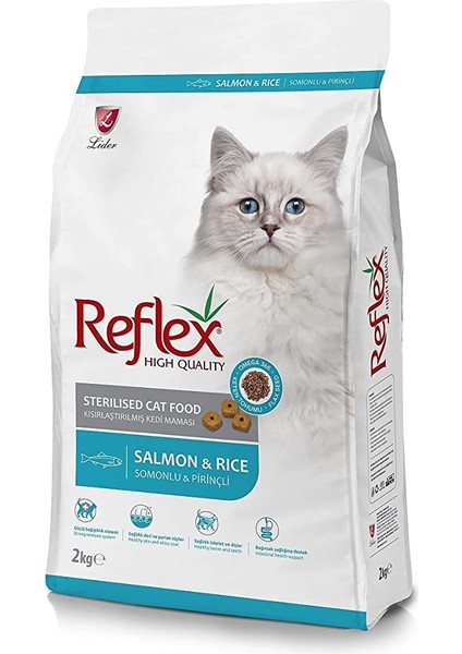 Sinerji Shop Reflex Somonlu Kisirlastirilmis Kedi Mamasi 2kg