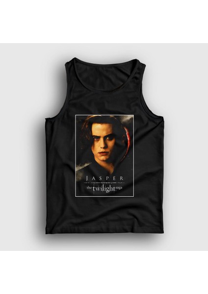 Unisex Siyah Jasper Cullen Vampire Twilight Atlet