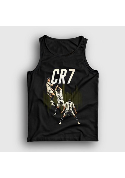 Unisex Siyah Celebration Futbol Cr7 Cristiano Ronaldo Atlet