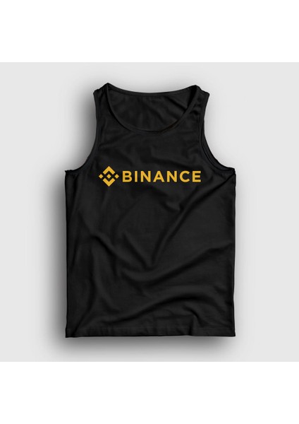 Unisex Siyah Logo Binance Bitcoin Atlet
