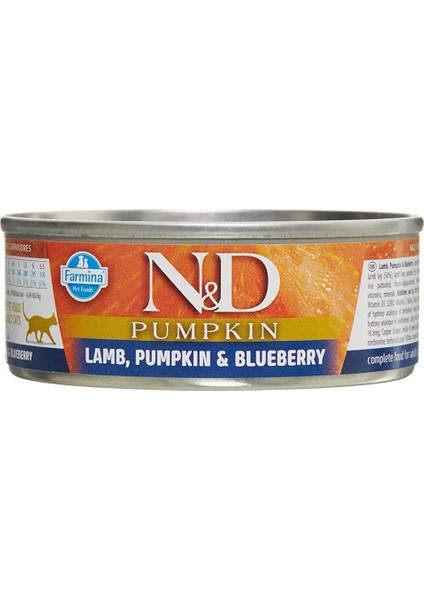 N&d Pumpkın Kuzu & Y.mersini 70 gr