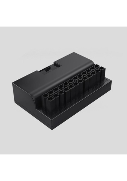 Loviver Atx 24 Pın Adaptörü 90 Derece Kablo Adaptörü Pc Besleme Anakart Için Uzantısı (Yurt Dışından)