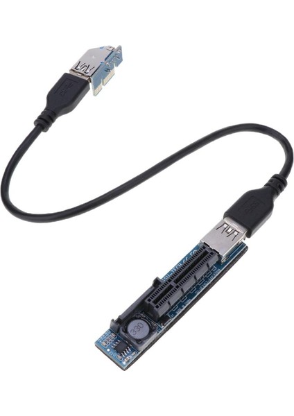 Loviver Pcı E X1 X1 Gpu Riser Adaptör Kartı Adaptörü (Yurt Dışından)