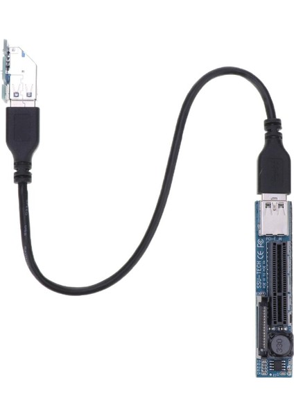 Loviver Pcı E X1 X1 Gpu Riser Adaptör Kartı Adaptörü (Yurt Dışından)