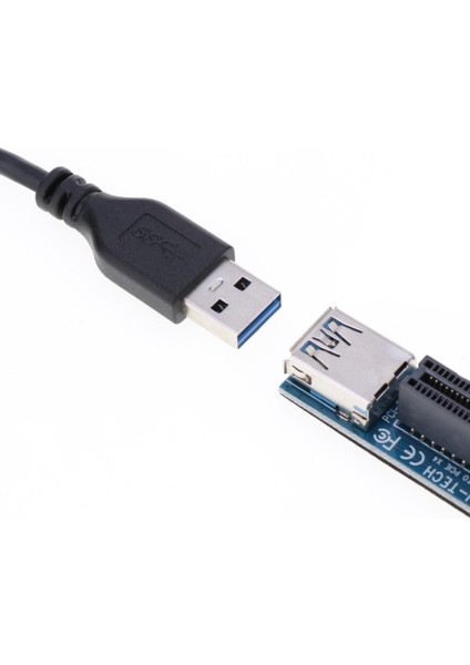 Loviver Pcı E X1 X1 Gpu Riser Adaptör Kartı Adaptörü (Yurt Dışından)