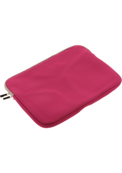 Loviver Kollu Kılıf Defteri Taşıma Çantası Fermuarı Tablet Poşeti MacBook 13 "pembe (Yurt Dışından) indirimleri