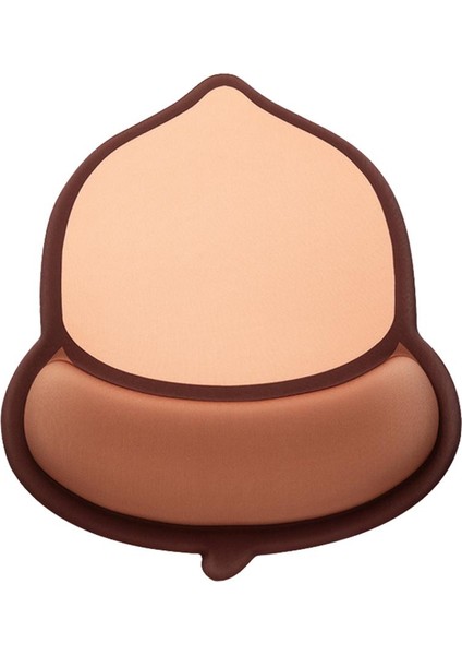 Loviver Çizgi Film Fındık Deseni Ergonomik Fare Ped Fousepad Bilek (Yurt Dışından)