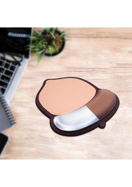 Loviver Çizgi Film Fındık Deseni Ergonomik Fare Ped Fousepad Bilek (Yurt Dışından) modelleri