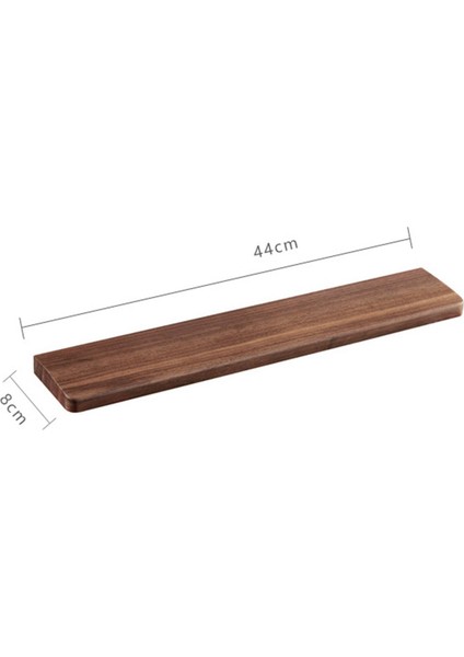 Loviver Ahşap Klavye Bileği Kompakt Klavye Palmiye Uzunluğu Yazmak Için 44CM (Yurt Dışından)