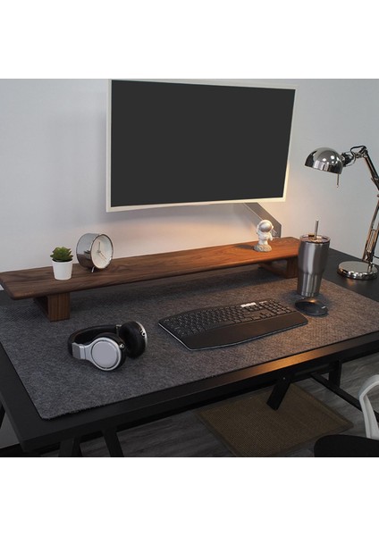 Loviver Ofis Bilgisayar Öğrencileri Için Büyük Oyun Mouse Pad Anti Kayma Yazı Padi 120X60CM Gri (Yurt Dışından)