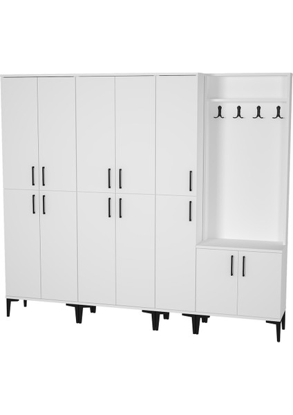 Rose-1-3-4-4 Portmanto Vestiyer Ayakkabılık RS01