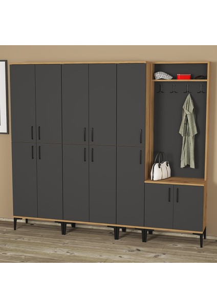 Rose-1-3-4-4 Portmanto Vestiyer Ayakkabılık RS06