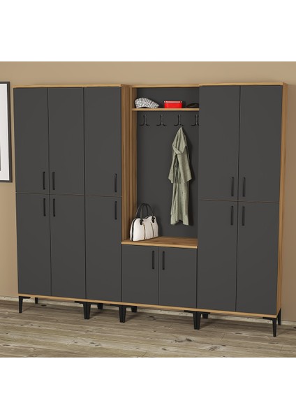 Rose-1-3-4-4 Portmanto Vestiyer Ayakkabılık RS06 modelleri