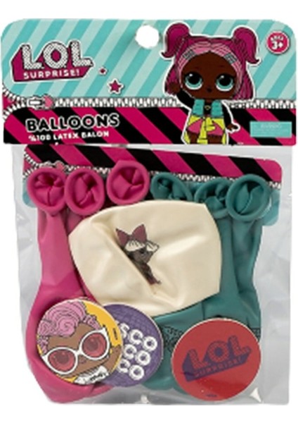 Lol Bebek Suprise Balon 7'Li