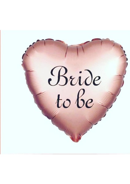 Folyo Balon Bride To Be Kalp Rose Gold 24'' Dü 15