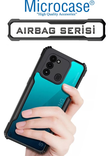 Tecno Spark 8c Airbag Serisi Darbeye Dayanıklı Tpu Kılıf