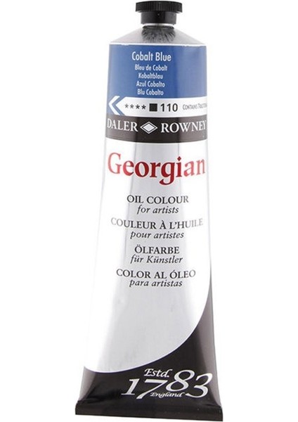 Georgian Yağlı Boya 225ML 110 Cobalt Blue Pigment Natural