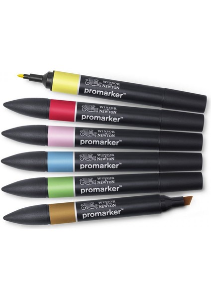 : Promarker Ara Tonlar Seti : 6 Renk