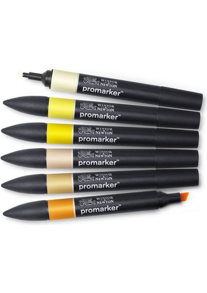 : Promarker Sarı Tonlar Seti : 6 Renk