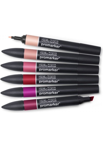 : Promarker Kırmızı Tonlar Seti : 6 Renk