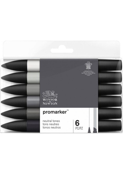 : Promarker Nötür Tonlar Seti : 6 Renk