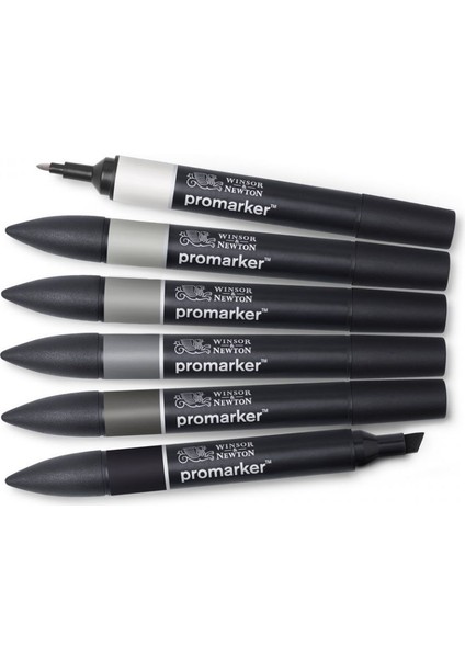 : Promarker Nötür Tonlar Seti : 6 Renk