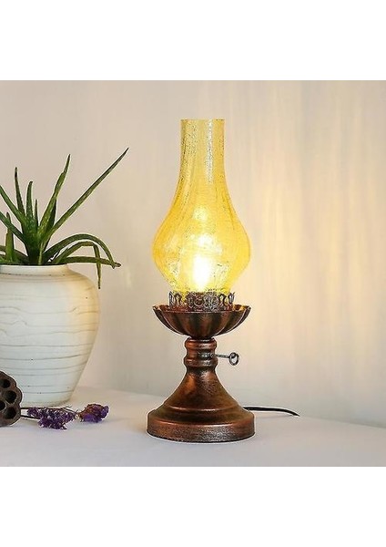 Lambalar Retro Kerosen Lambası LED Masa Lambası modelleri