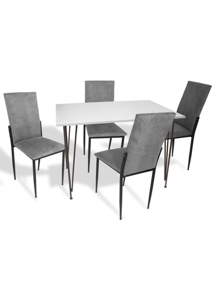 - Gözde Mutfak Masa Takımı - Füme