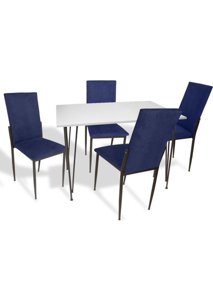 - Gözde Mutfak Masa Takımı - Mavi