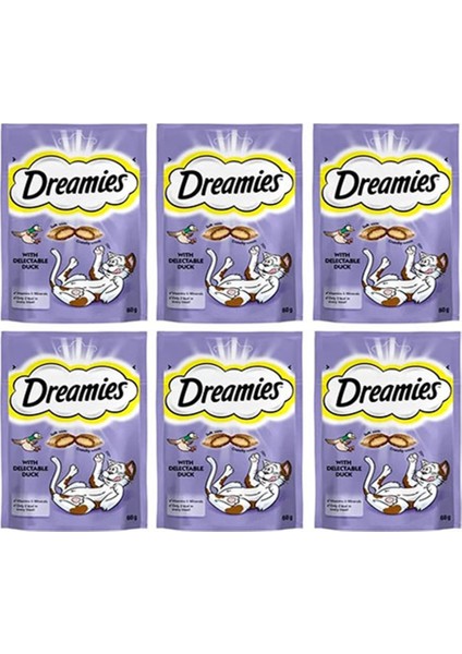 Dreamis Ördekli Kedi Ödülü 6X60 gr