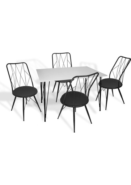 Royal Mutfak Masa Takımı - Siyah
