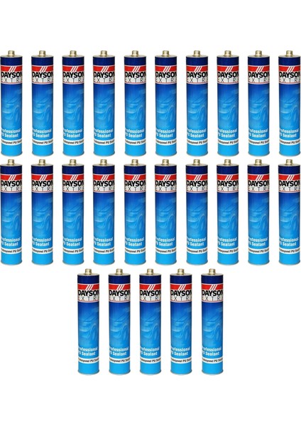 Extra Poliüratan Silikon Mastik (Siyah) 280 Ml 25 Adet
