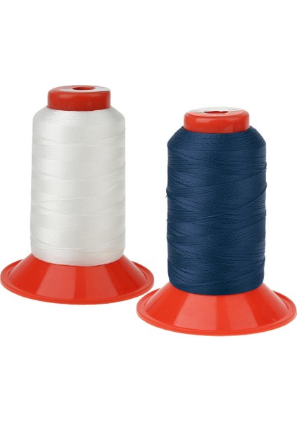 2 Rulo Ekstra Güçlü Bağlı Naylon Döşeme Iplik Dikiş Makarası 500 Metre (Yurt Dışından)