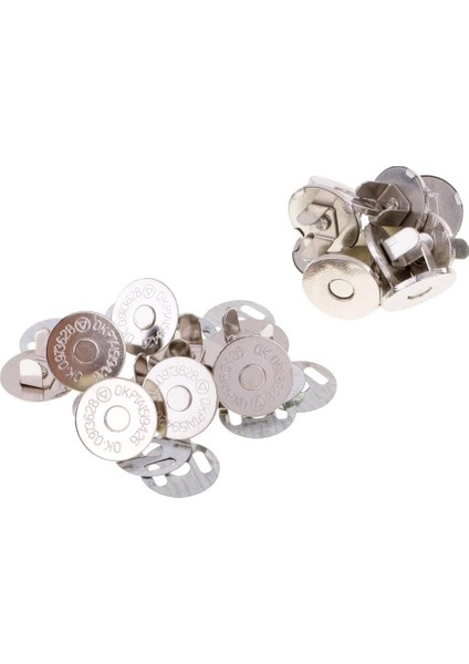 20 Set Metal Manyetik Snap Kıdaşları 14 mm 18 mm Dikiş Çanta Çanta Çanta El Sanatları (Yurt Dışından) fırsatları