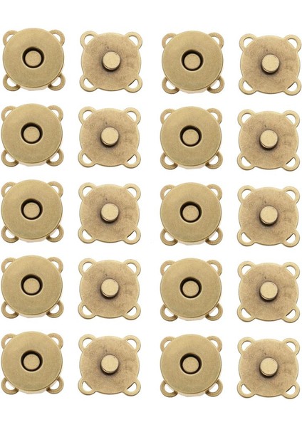 20 Set 18 mm Manyetik Bağlantı Elemanı Çanta Düğmesi Dikiş Zanaat Aracı Için Toka (Yurt Dışından) fiyatları