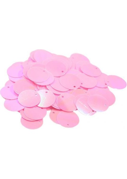 3xdiy Parlak Yuvarlak Gevşek Payetler Paillettes Dikiş Zanaat 16 mm Pembe 3 Adet (Yurt Dışından)