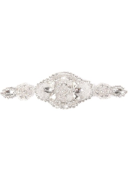 Düğün Gelin Elbise Dekor Diy Için Aplike Üzerine Kristal Rhinestone Demir (Yurt Dışından) modelleri